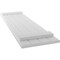 Ekena Millwork Americraft 4-Board, 2 Batten Exterior Real Wood Joined Board-n-Batten Shutters, ARW101BB414X45WHH, PR ARW101BB414X45WHH - alternate 8